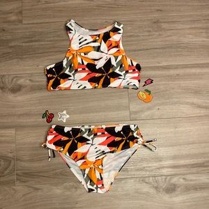 girls two piece swimsuit